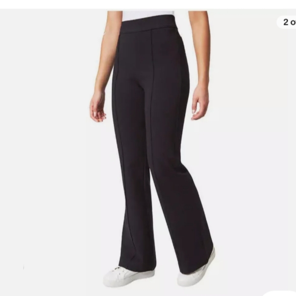 Modern Ambition ladies high rise flare ponte pants - Picture 1 of 5
